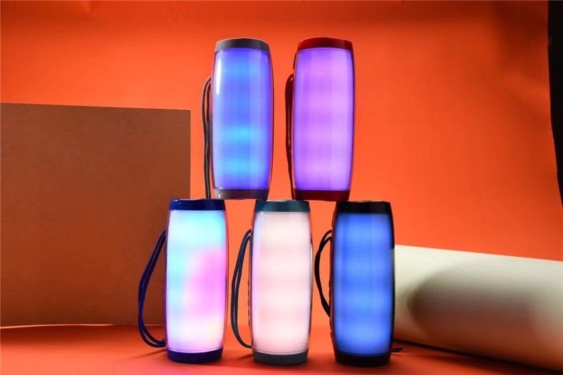 Portable Speaker, 40W Loud Sound and Deep Bass, IPX7 Waterproof, True Wireless Stereo, Colorful Flashing Lights,for Home, Outdoor,Party, Black Audio Smartphone